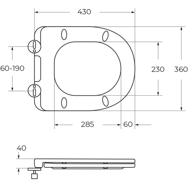Унитаз напольный безободковый BelBagno FLAY-R BB2149CPR/SC/BB2149T