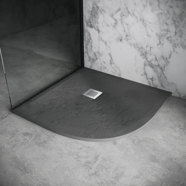 Душевой поддон из искусственного камня (90х90) Grossman Strong GR-S29090