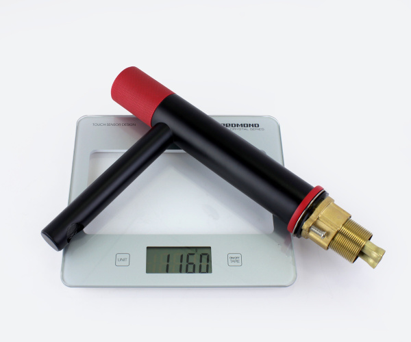 Смеситель для раковины Bronze de Luxe AVANGARDE черный, красный 2010RH