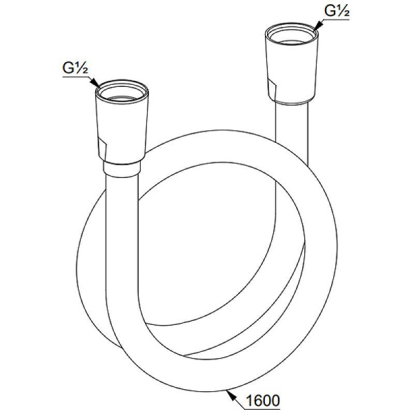 Душевой шланг Kludi Suparaflex 61072N0-00