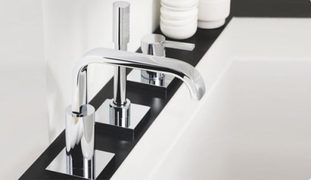 Смеситель однорычажный для ванны на 3 отверстия Grohe Allure 19316 000 (19316000)