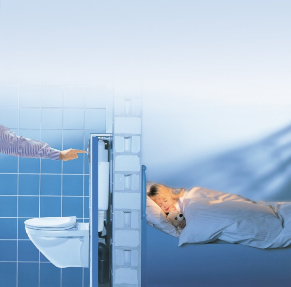 Комплект инсталляции с унитазом Grohe Rapid SL 3 в 1 Bau 3839811 микролифт