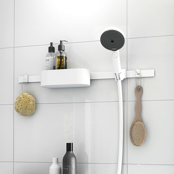 Держатель для ручного душа Hansgrohe WallStoris 27917700 белый матовый