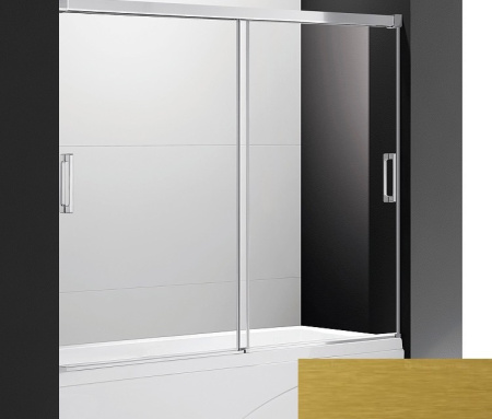 Душевая шторка на ванну CEZARES TANDEM-SOFT-VF-2-180/145-C-BORO-IV