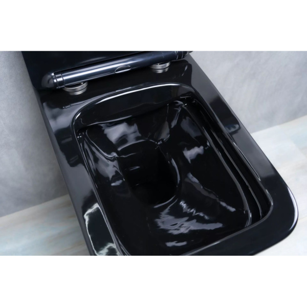 Подвесной унитаз безободковый Gid Tr2144BL