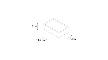 Мыльница FIXSEN Blanco FX-201-4