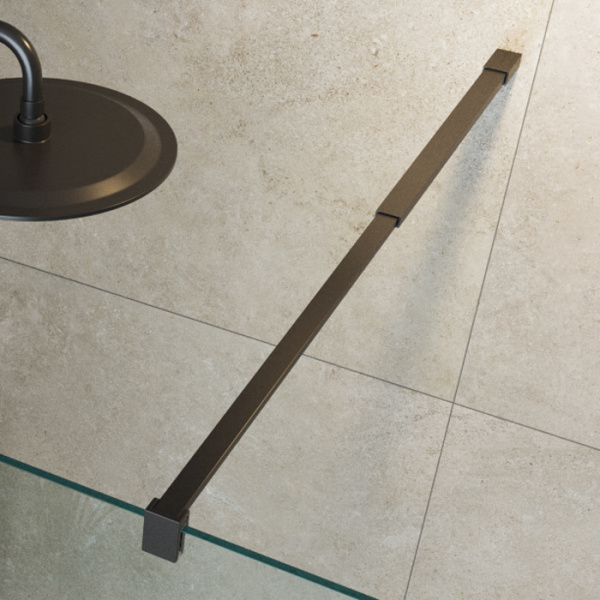 Душевая перегородка 130 см CEZARES LIBERTA LIBERTA-L-1-130-C-NERO