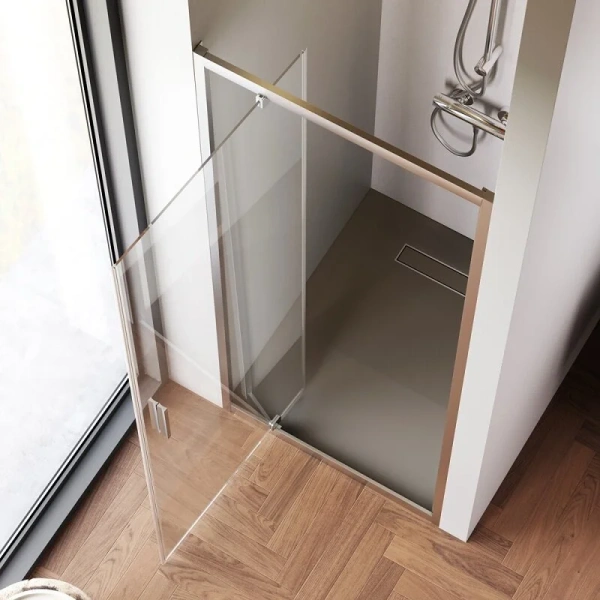 Душевая дверь в нишу 80 см Am.Pm Gem W90G-80-1P-MT хром матовый