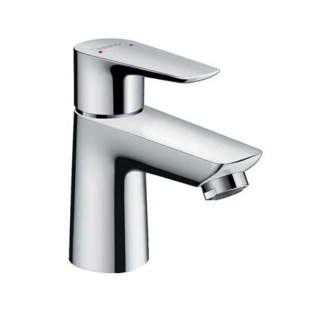 Смеситель для раковины LowFlow с донным клапаном CoolStart Hansgrohe Talis E 71705000 хром