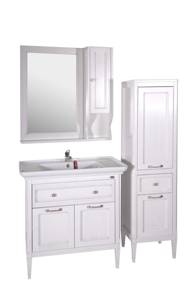 Зеркало (57х85)  ASB-Woodline Гранда 60 11483 (белый)