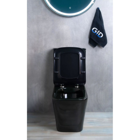 Напольный унитаз с бачком безободковый Gid Tr2170BL