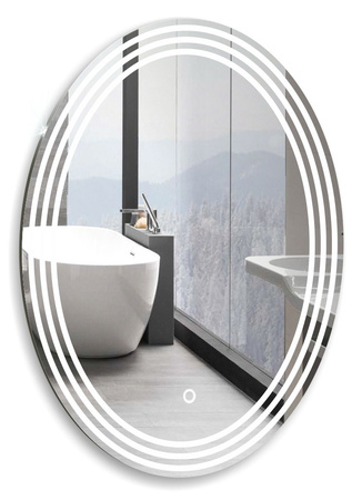 Зеркало (57х77) Silver Mirrors  Стадиум LED-00002370