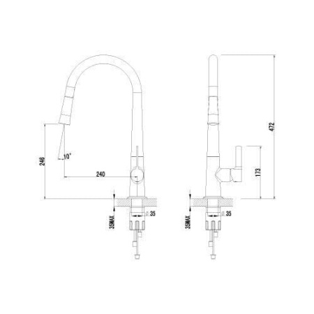 Смеситель для кухни Lemark Soul LM6001C