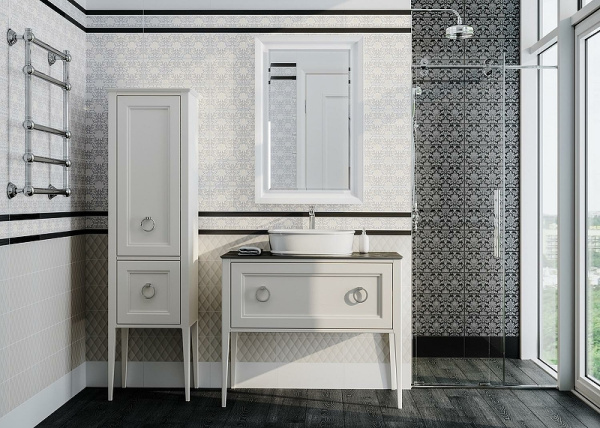 Тумба под раковину Kerama Marazzi Plaza Classic Neo PL.CN.100.1+1\WHT.M