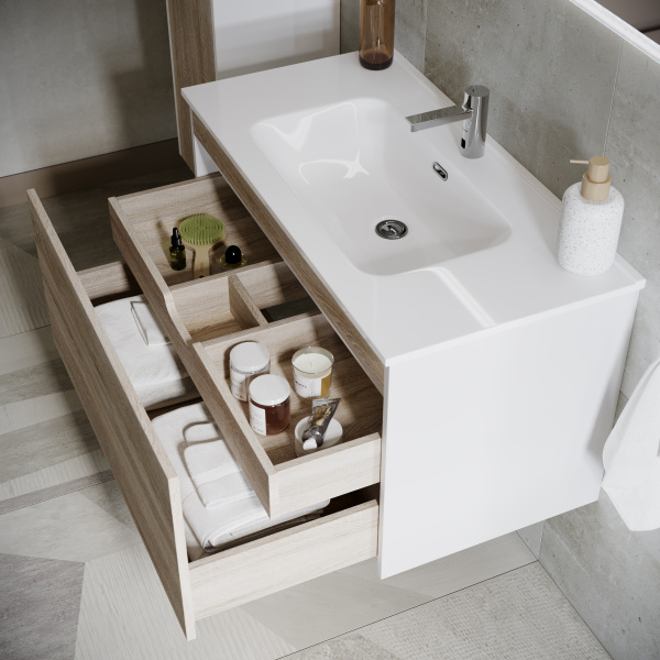 Тумба под раковину Sancos  Smart SM60E дуб бардолино