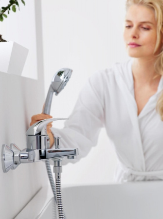 Смеситель для ванны Grohe BauCurve 32806 000 (32806000) хром