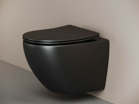 Подвесной унитаз Ceramica Nova Metropol Rimless CN4002MB
