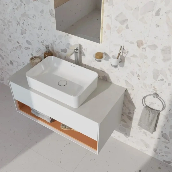 Смеситель для раковины Kerama Marazzi Велато VL.2602.KM.SST брашированная сталь