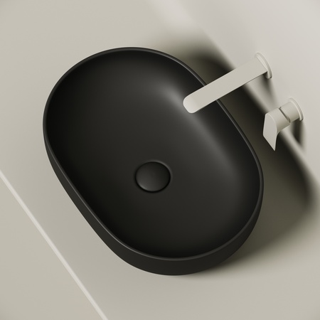 Раковина накладная (60х41,5) Ceramica Nova ELEMENT CN6047MB