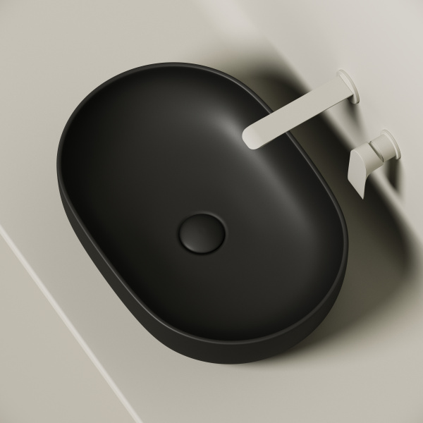 Раковина накладная (60х41,5) Ceramica Nova ELEMENT CN6047MB