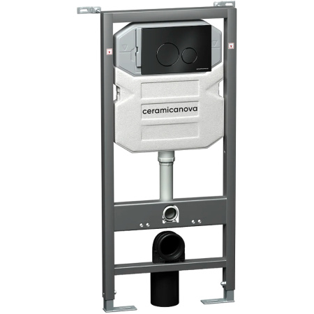 Комплект унитаза с инсталляцией Ceramicanova Metric CN3007_1001B_1000