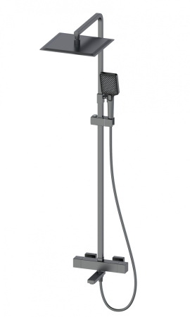 Душевая система с термостатом WONZON & WOGHAND, темный графит WW-88739901-BGM
