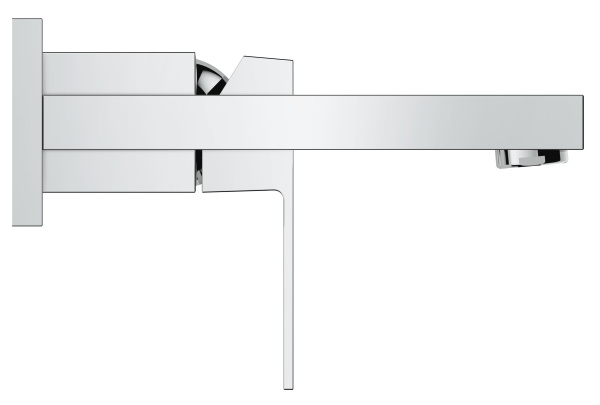 Смеситель для раковины на два отверстия Grohe Eurocube 19895 000 (19895000) хром
