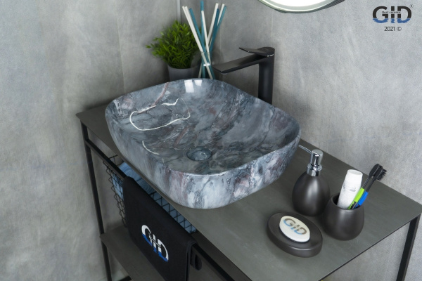 Раковина накладная (50х40) Gid K397G124