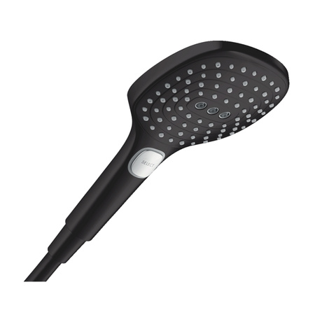 Ручной душ Hansgrohe Raindance Select E 120 Air 3jet 26520670 черный матовый