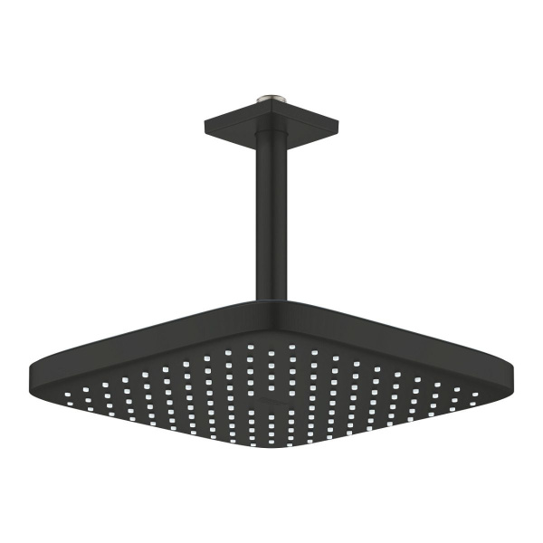 Верхний душ с кронштейном EcoJoy Grohe Tempesta 250 Cube 266882430 (черный матовый) Верхний душ с кронштейном EcoJoy Grohe Tempesta 250 Cube 266882430 (черный матовый)
