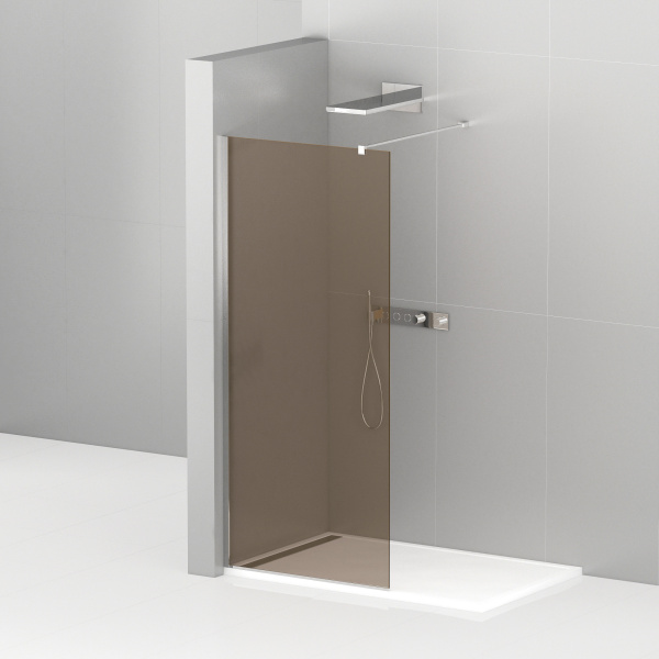 Душевая перегородка 90 см CEZARES LIBERTA LIBERTA-L-1-90-120-BR-Cr