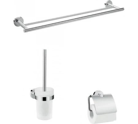 Набор аксессуаров для туалета Hansgrohe Logis Set Universal 41727000 хром