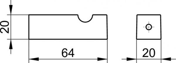 Крючок Keuco Edition 90 Square 19114010000