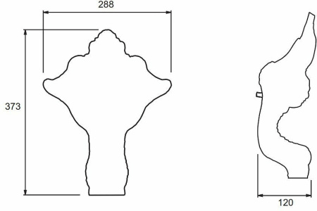 Ножки для ванны Jacob Delafon Cleo Circe E4010-NF