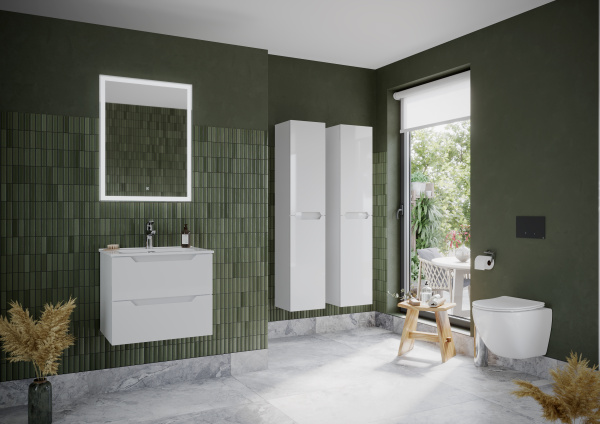 Тумба под раковину Sancos  Norma 2.0 NR2.060W белый глянец