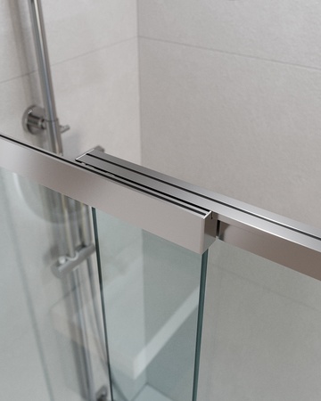 Душевая шторка на ванну CEZARES SLIDER-VF-11-90/150-C-Cr