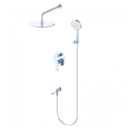 Душевая система встраиваемая WONZON & WOGHAND BRILLIANT, хром WW-88939079-CR
