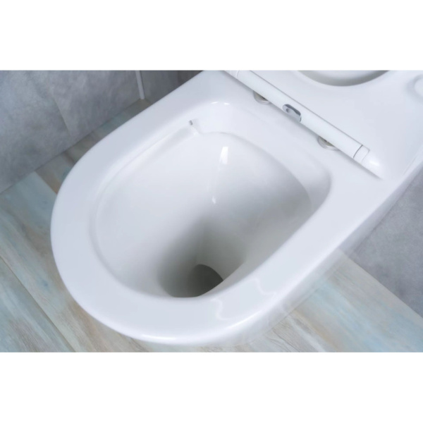 Приставной унитаз безободковый Gid TRS-263