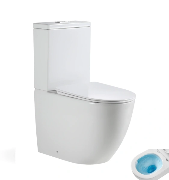 Напольный унитаз с бачком безободковый Gid Tn2188TF