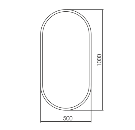 Зеркало (50х100) Silver Mirrors  Виола-лофт ФР-00002425