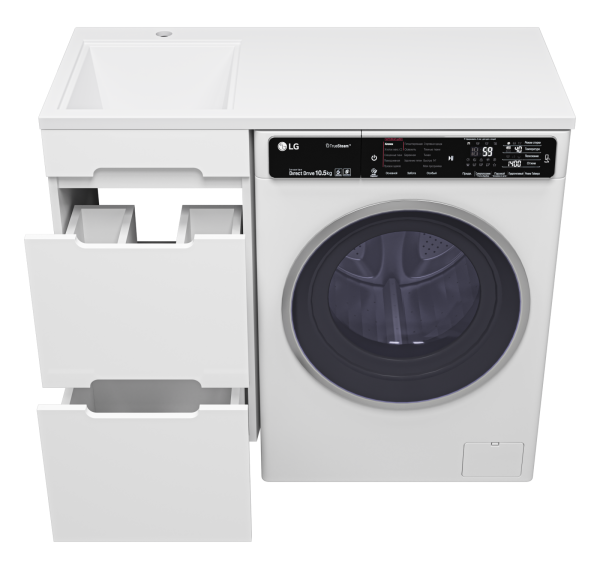 Тумба под стиральную машину Misty Байкал 40 Э-Бай06040-022Я