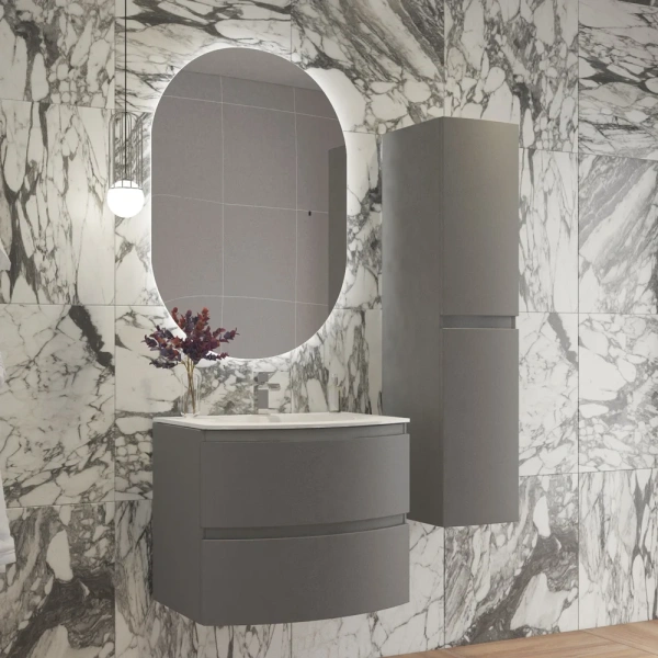 Зеркало (100х70) Cezares CZR-SPC-VAGUE-1000-700-MOV