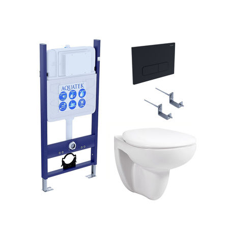 Комплект унитаза с инсталляцией  SET AQUATEK КАИР-14-017