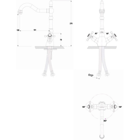 Смеситель для кухни Paulmark Essen Es226001-310