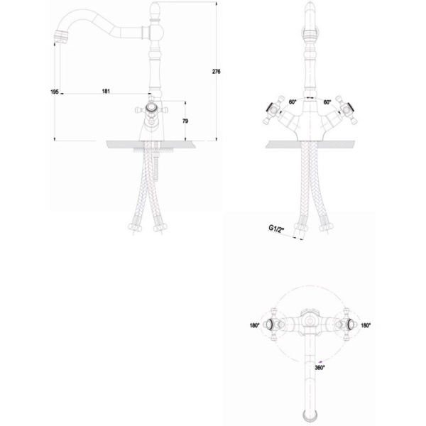Смеситель для кухни Paulmark Essen Es226001-310 Смеситель для кухни Paulmark Essen Es226001-310