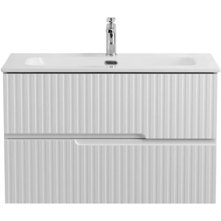 Тумба под раковину Cezares DUET-N-800-2C-SO-BL Bianco Lucido
