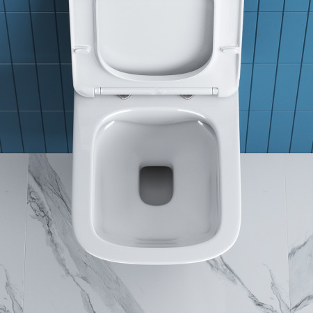 Унитаз подвесной BelBagno Marmi BB052CHR/BB132SC