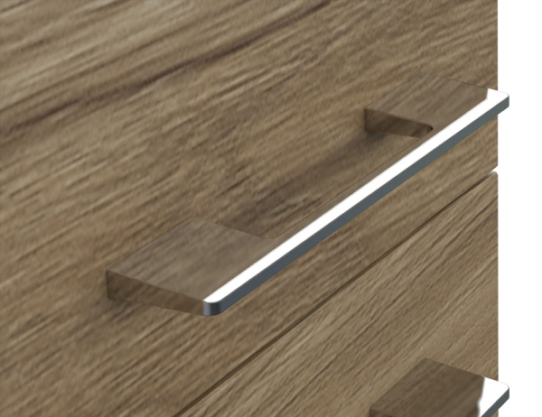 Пенал Cersanit LARA 30 орех 63417