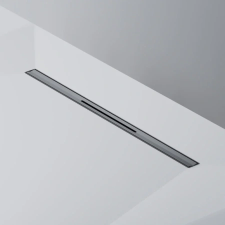 Душевой лоток с щелевой вставкой 60 см Am.Pm MasterFlow W01SC-S11-060-05BM черный матовый