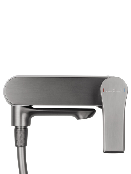 Смеситель для ванны с душем WONZON & WOGHAND BRILLIANT, темный графит WW-88037079-BGM Смеситель для ванны с душем WONZON & WOGHAND BRILLIANT, темный графит WW-88037079-BGM
